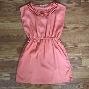 Francesca’s Orange Dress